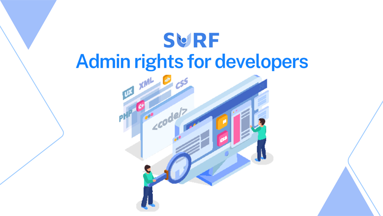 Admin rights for developers